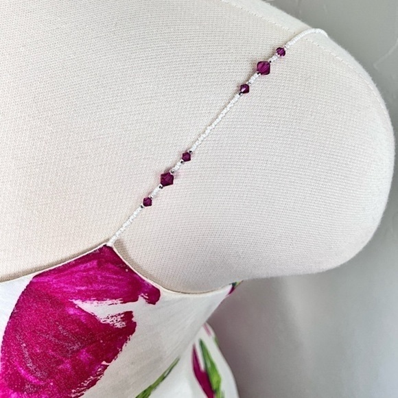 ABS Allen Schwartz Floral Fit & Flare Midi Dress - Picture 6 of 11